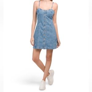 Levi’s Malene Denim Bustier Dress New